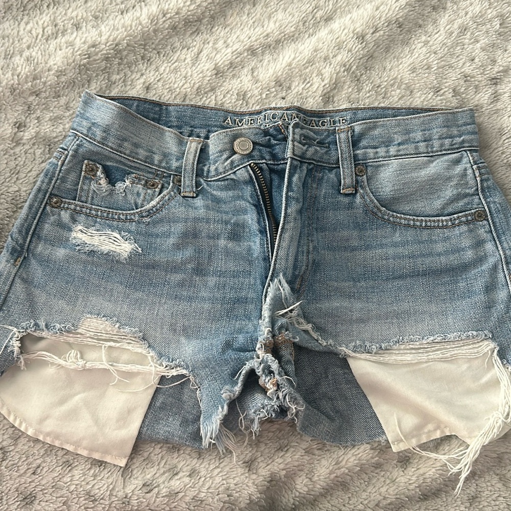 AR Jean shorts